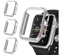 iVoler 3 Piezas Funda Dura PC para Apple Watch SE (2025/2022 / 2020) / Series 6 5 4 40mm (Sin Protector de Pantalla), Carcasa Protectora Antigolpes Delgado Antiarañazos Bumper Estuche, Starlight
