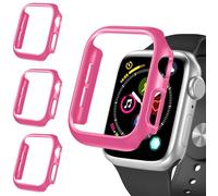 iVoler 3 Piezas Funda Dura PC para Apple Watch SE (2025/2022 / 2020) / Series 6 5 4 40mm (Sin Protector de Pantalla), Carcasa Protectora Antigolpes Delgado Antiarañazos Bumper Estuche, Magenta