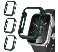 ivoler 3 Piezas Funda Dura PC para Apple Watch Series 9 8 7 45mm (Sin Protector de Pantalla), Carcasa Protectora Antigolpes Delgado Antiarañazos Bumper Estuche, Verde