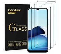 ivoler 3 Piezas Protector de Pantalla para vivo Y21 / vivo Y21s / vivo Y33s / vivo Y20s / vivo Y11S / Wiko View 4, Cristal Vidrio Templado Premium, 9H Dureza, Antiarañazos, Sin Burbujas