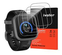 ivoler 4 Piezas Protector de Pantalla para Garmin Bounce, Cristal Vidrio Templado Anti-Arañazos, Dureza 9H, Antihuellas, HD Transparente, Sin Burbujas