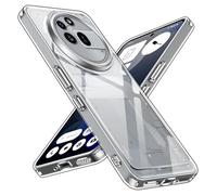 ivoler Anti-Amarillo Clara Funda para Nothing Phone 3a Pro, [Protección Militar] Carcasa Bumper Teléfono Antigolpes Transparente Anti-arañazos Silicona PC Duro Case
