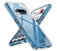 ivoler Anti-Amarillo Clara Funda para Nothing Phone 3a, [Protección Militar] Carcasa Bumper Teléfono Antigolpes Transparente Anti-arañazos Silicona PC Duro Case