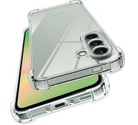 ivoler Anti-Amarillo Clara Funda para Samsung Galaxy A56 5G con Cojín Esquina Parachoques, [Protección Antigolpes Militar] Carcasa Transparente Anti-Arañazos Case