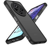 ivoler Funda Mate Negro para Xiaomi Redmi 17C 4G / 14C / Poco C75 (No para Redmi 17C 5G), [Protección Militar] Carcasa Protectora Antigolpes Trasera Translúcida Antihuellas Silicona Case