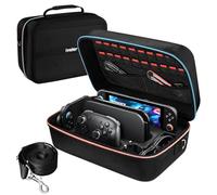 ivoler Funda para Nintendo Switch 2, Funda Protectora Dura de Lujo para Interruptor portátil, Funda Protectora para la Consola Nintendo Switch 2, y Otros Accesorios Contiene 20 Cartuchos de Juego