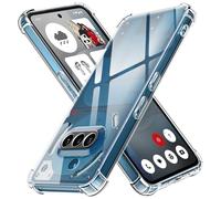 ivoler Funda para Nothing Phone 3a, Carcasa Protectora Antigolpes Transparente con Cojín Esquina Parachoques, Suave TPU Silicona Caso Delgada Anti-Choques Case