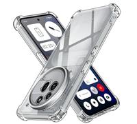ivoler Funda para Nothing Phone 3a Pro, Carcasa Protectora Antigolpes Transparente con Cojín Esquina Parachoques, Suave TPU Silicona Caso Delgada Anti-Choques Case