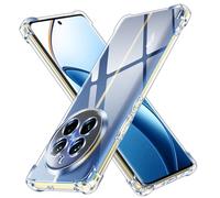 ivoler Funda para Realme 12 Pro 5G / 12 Pro Plus 5G(No Compatible con Realme 12+), Carcasa Protectora Antigolpes Transparente, Suave TPU Silicona Caso Delgada Anti-Choques Case