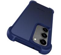 ivoler Funda para Samsung Galaxy S23+ 5G / S23 Plus 5G, Carcasa Antigolpes de Grado Militar con Esquinas Reforzadas, Trasera Mate Translúcida Tacto Suave Anti-Arañazos y Antihuellas, Azul Oscuro