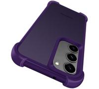 ivoler Funda para Samsung Galaxy S23+ 5G / S23 Plus 5G, Carcasa Antigolpes de Grado Militar con Esquinas Reforzadas, Trasera Mate Translúcida Tacto Suave Anti-Arañazos y Antihuellas, Morado Oscuro