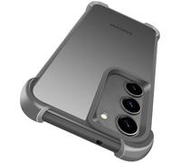 ivoler Funda para Samsung Galaxy S23+ 5G / S23 Plus 5G, Carcasa Bumper Antigolpes de Grado Militar con Esquinas Reforzadas, Trasera Mate Translúcida Tacto Suave Anti-Arañazos y Antihuellas, Gris
