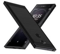 ivoler Funda para Sony Xperia XA2 Ultra, [Protección Militar] Carcasa Protectora Antigolpes, Fina Suave TPU Silicona Caso Delgada Anti-Choques Antihuellas Bumper Case, Negro