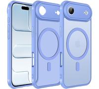 ivoler Magnética Funda para iPhone Air, Compatible con MagSafe, [Protección Militar] Carcasa Bumper Teléfono Antigolpes Anti-Choques Case, Azul Claro