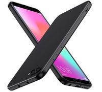 ivoler Negro Mate Funda para Honor View 10 con Protección de Cámara, Carcasa Protectora Antigolpes, Ultrafina Suave TPU Silicona Caso Delgada Anti-Choques Case