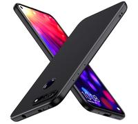 ivoler Negro Mate Funda para Honor View 20 con Protección de Cámara, Carcasa Protectora Antigolpes, Ultrafina Suave TPU Silicona Caso Delgada Anti-Choques Case