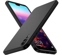 ivoler Negro Mate Funda para Huawei P20 con Protección de Cámara, Carcasa Protectora Antigolpes, Ultrafina Suave TPU Silicona Caso Delgada Anti-Choques Case
