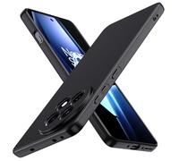 ivoler Negro Mate Funda para OnePlus 13R con Protección de Cámara, Carcasa Protectora Antigolpes, Ultrafina Suave TPU Silicona Caso Delgada Anti-Choques Case