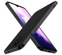 ivoler Negro Mate Funda para Oneplus 7 con Protección de Cámara, Carcasa Protectora Antigolpes, Ultrafina Suave TPU Silicona Caso Delgada Anti-Choques Case