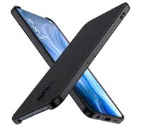 ivoler Negro Mate Funda para OPPO Reno con Protección de Cámara, Carcasa Protectora Antigolpes, Ultrafina Suave TPU Silicona Caso Delgada Anti-Choques Case