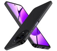 ivoler Negro Mate Funda para Realme 11 5G con Protección de Cámara, Carcasa Protectora Antigolpes, Ultrafina Suave TPU Silicona Caso Delgada Anti-Choques Case