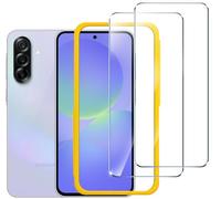 ivoler Protector de Pantalla para Samsung Galaxy A36 5G/ A37 5G, con Marco de Instalación, Cristal Templado de 9H Dureza, Antiarañazos, Sin Burbujas-2 Pack