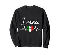 Ivrea Italia Bandera Italia Souvenir Regalo a Juego Italiano Sudadera