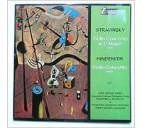 Ivry Gitlis - Stravinsky: Violin Concerto in D Major, Hindemith: Violin Concerto [LP]