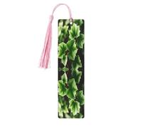 Ivy Blossoms Tree Tassel - Juego de 5 marcapáginas para mujer, suministros de estudio de libros de madera, accesorios para leer