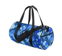 Ivy Electric Blue Design - Bolsa grande plegable para fin de semana