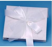 Ivy Lane Design Presents Beverly Clark Collection Tres Beau álbum de fotos de boda, 20.8 cm x 20.8 cm, marfil