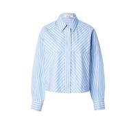 IVY OAK Blusa 'BRITTNEY' azul claro / blanco, Talla S-M