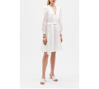 IVY OAK Nicky Mini Length Deep V-neck Dress Snow White Talla: 38 | Mini Vestidos Outlet | Mujer | Blanco