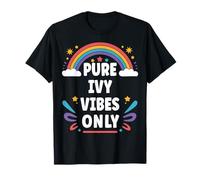 Ivy Vibes Only Cute Retro Girls Ivy Name Camiseta