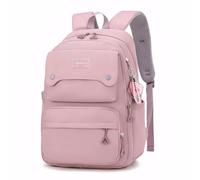 IvyH Mochilas Escolares Adolescentes Niña Niño, Moda Multi-Bolsillos Mochila Colegio Instituto Chica, Casual Mochila Portatil de 15.6 pulgadas -Escuela Ocio Tanto, Morado