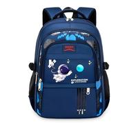 IvyH Mochilas Escolares Niños, Mochila Colegio Niño Chico Informal Moda, Mochila Infantil de Gran Capacidad de 6 8 10 12años para la Escuela, Viajes, Uso Diario -Azul