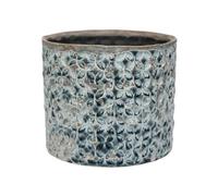 Ivyline Maceta, Cerámica, Denim, 10,5 x 11 cm