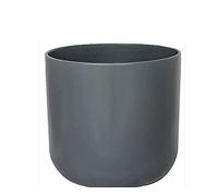 Ivyline Maceta Lisbon Gris Claro, 13,5 cm de diámetro
