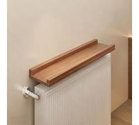 IvyLoutish Tapa Superior de Madera para radiador, Estante de Almacenamiento para decoración del hogar, Soporte de fácil instalación, soporta hasta 27 kg (60 LB).