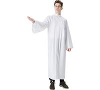 IvyRobes Toga de Coro Túnica de Clero Bata de Confirmación Bata de Bautismo Disfraz de Halloween Pastor Predicadores 42