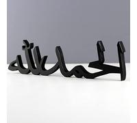 iwa concept Bismillah Alhamdulillah Mashallah Decoración islámica para el hogar (Alhamdulillah, Negro)