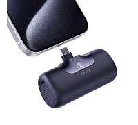 iWALK Power Bank Portátil 5500mAh de Nueva Generación - Cargador Rápido 22.5W USB-C,Batería Externa Compacta para iPhone 17/16/15 Plus/Pro MAX,iPad,Samsung Galaxy S25/S24/S23 y Dispositivos Android