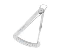 IWANSON Calibrador dental, calibrador de cera de acero inoxidable calibrador de corona instrumento de medición para 0-10 mm