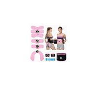 iWarmbase Electroestimulador Muscular - EMS Estimulador Muscular Abdominal, 6 Modos y 19 Intensidades, Tactical Electroestimulador Cuerpo Completo AB/Brazo/Pierna/Gluteos