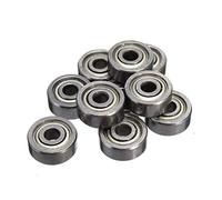IWEBQSAP 10 unids/Lote 623ZZ rodamientos de Bolas Kit de rodamiento rígido de Bolas Doble blindado rodamiento de Bolas en Miniatura de Acero al Carbono tamaño 3x10x4mm