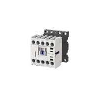 IWEBQSAP Contactor de Montaje en riel DIN de 6 A, 9 A y 12 A, 24 V, 48 V, 110 V y 220 V, 12 V CC, Interruptor de protección eléctrica (1 Unidad)(6A AC contactor,110V)