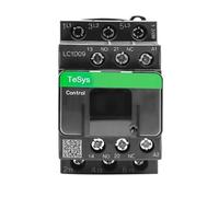 IWEBQSAP Contactor LC1D09M7C CA 220 V, LC1D09Q7C 380 V, LC1D09F7C 110 V, B7C 24 V, 9 A, LC1-D09M7C, Control LC1D, 1 Unidad(LC1D09F7C AC110V)