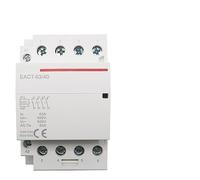 IWEBQSAP Contactor Modular de CA for Uso doméstico, 4P, 32-63 A, 110 V, 220 V, 50/60 Hz, riel DIN, 4 NO, 4 NC, 2 NO, 2 NC, 1 Unidad(AC220V,63A-4NC)