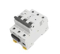 IWEBQSAP Disyuntor de CC MCB 80A, 100A, 125A, 6KA, 3P, 750 VCC, minidisyuntor de riel, interruptores de CC GYM9-125, 1 Unidad(125A)