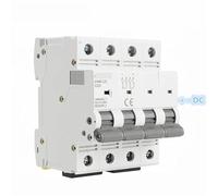 IWEBQSAP Disyuntor GYM9-125 DC MCB 80A 100A 125A 1000VDC Mini disyuntor de Carril DIN 6KA Disyuntor de CC 1 Pieza(80A)